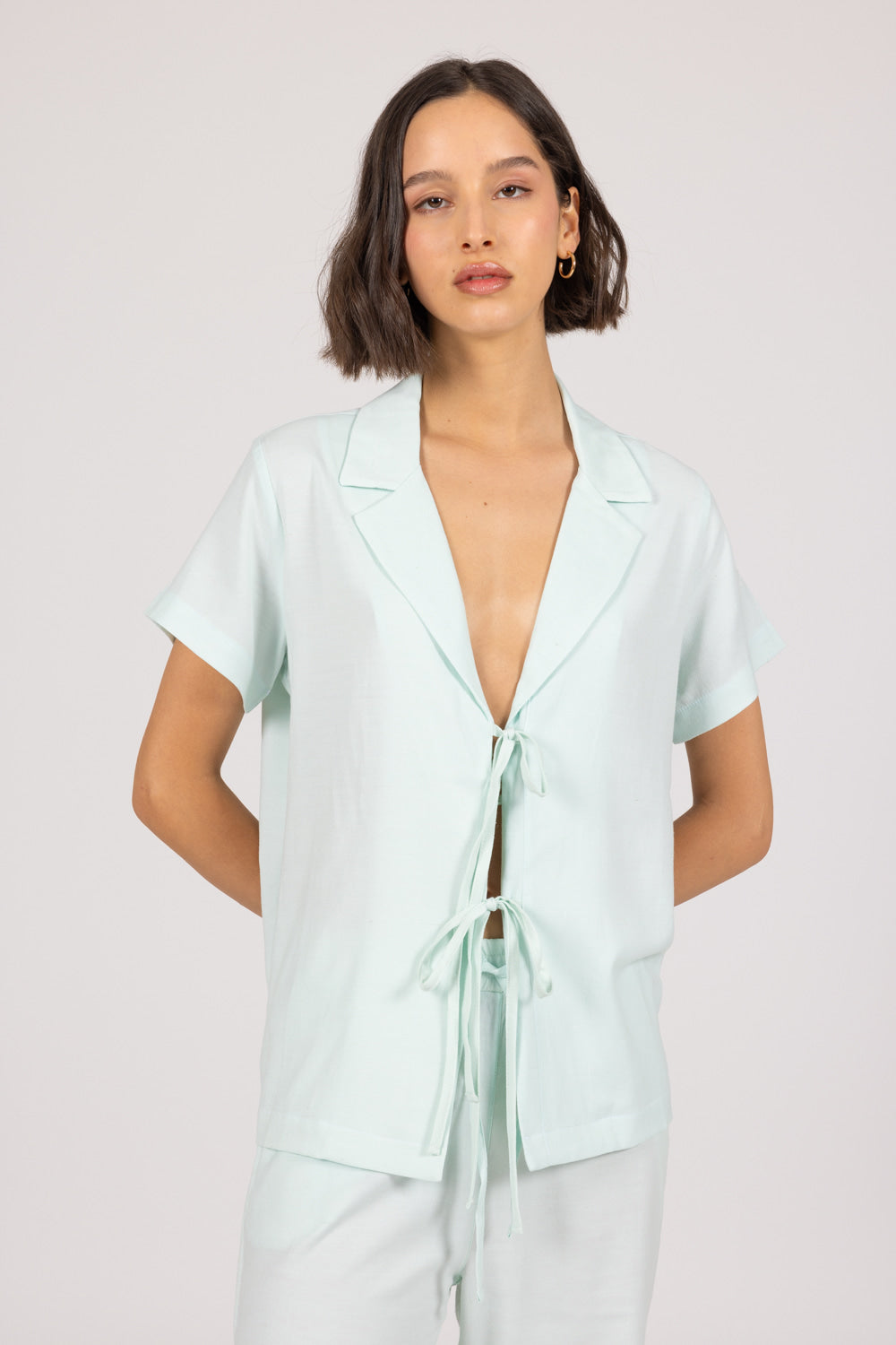 ROSE top in light blue