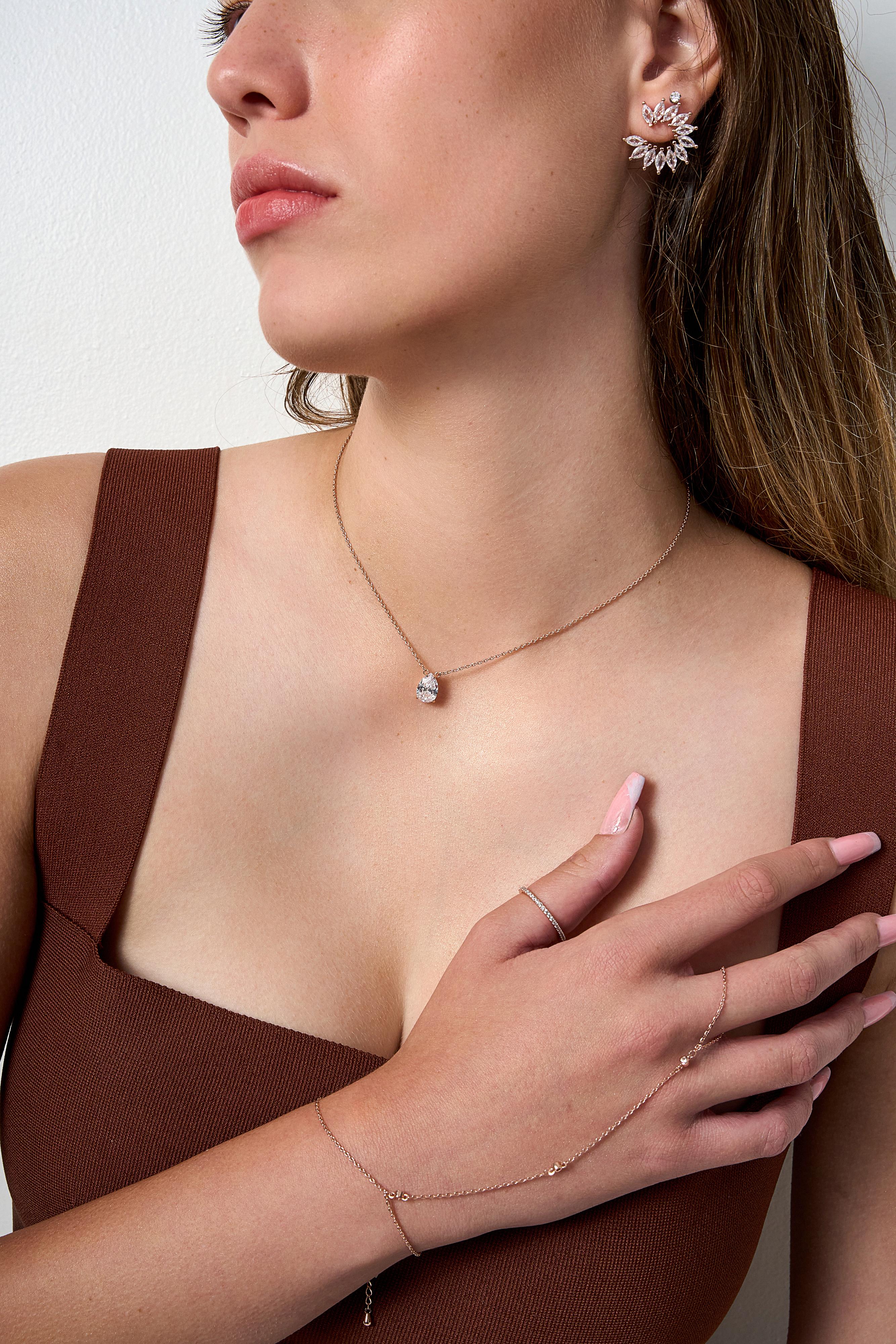 LABEIGE x Le Bijou - White JENNY Maxi Dress & Necklace