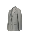 Peck shot Gray blazer side