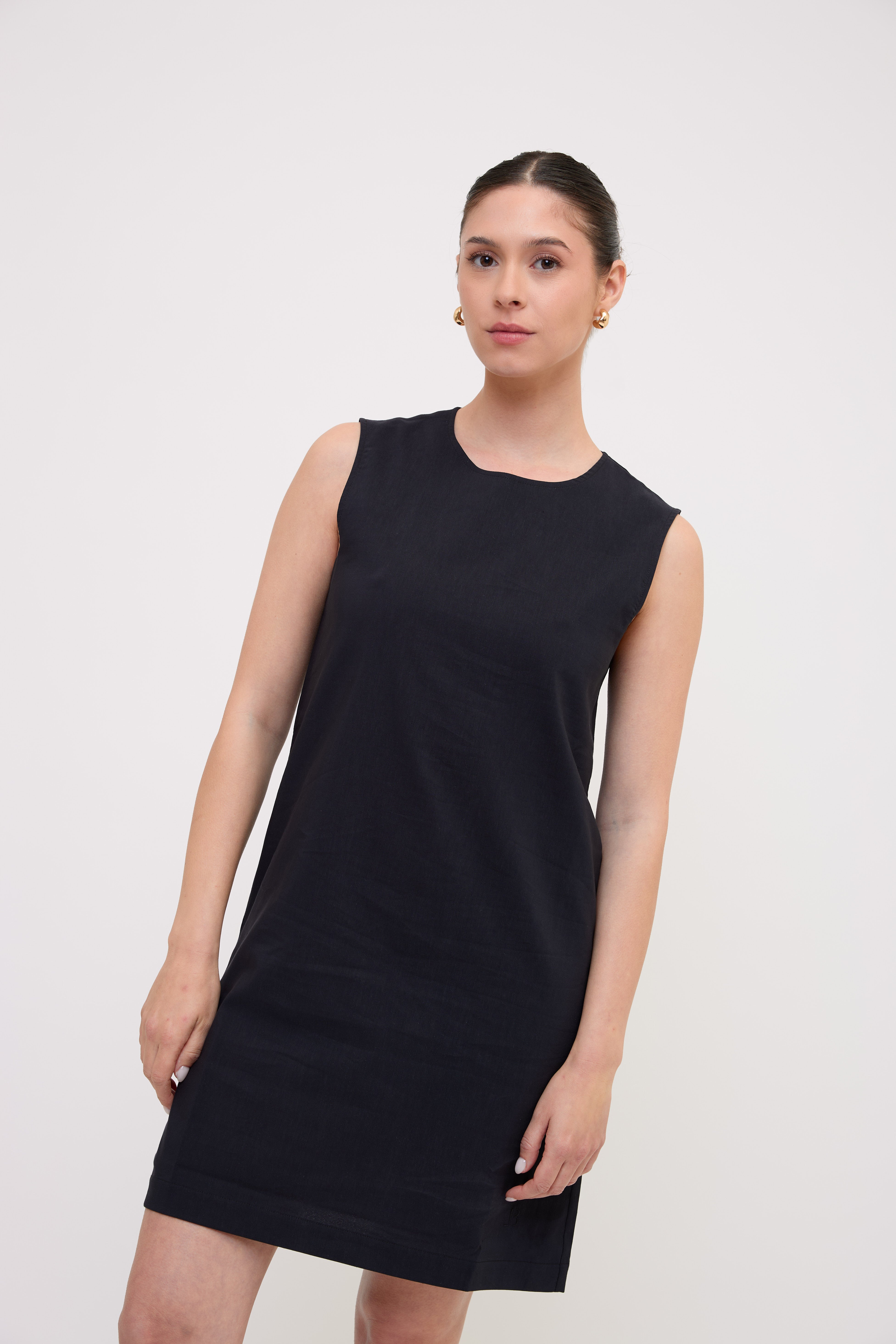 LENNY dress black front medium look