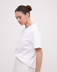 LORA tshirt white front side medium look