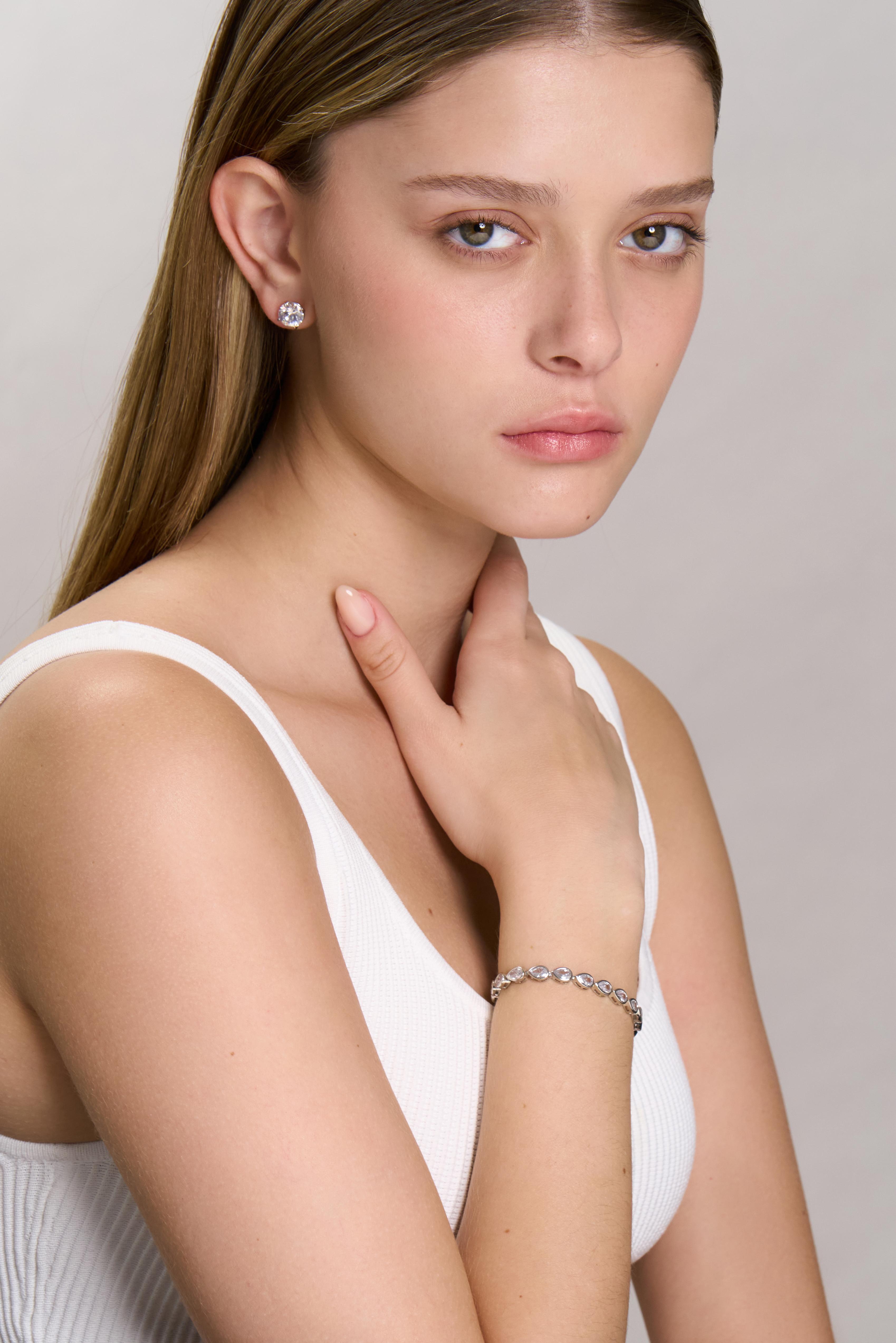 LABEIGE x Le Bijou - Pink JENNY Off Shoulder Dress &amp; Earrings